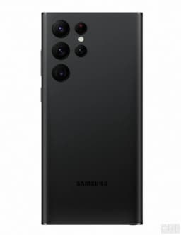 Restored Samsung Galaxy S22 Ultra 5G 128GB, G908U, Unlocked Cell Phone, 8GB RAM, 5000 mAh, Phantom Black - Thumbnail 1