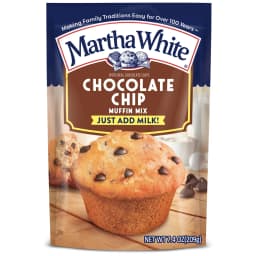 Martha White Chocolate Chip Muffin Mix, 7.4 oz Bag - Thumbnail 1