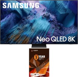 Samsung QN75QN990FFXZA 75 Inch QN990F NEO QLED 8K TV with 2 Year Amber Protection Plan (2025) - Thumbnail 1