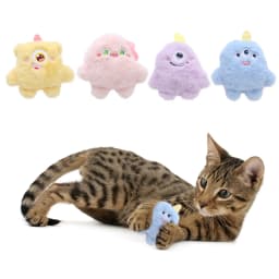 Cute Plush Chew Toy For Pet, Soft Squeaky Cartoon Character Toy, Fun Companion For Indoor Play,Interactive Pet Toys,Gifts for Pets and Pet - Thumbnail 3