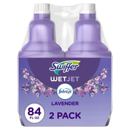 Swiffer Wet Jet Solution Refill, Lavender, 2 x 42.2 fl oz - Thumbnail 1