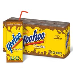 Yoo-hoo Chocolate Drink, 6.5 fl oz, 10 Pack Boxes - Thumbnail 1