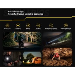 Ulefone Armor 30 Rugged Phone 12GB 512GB 12800mAh Android 15,6.95 inch Night Vision Main Camping Light Phone - Black - Thumbnail 5