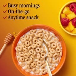 Honey Nut Cheerios, Heart Healthy Gluten Free Breakfast Cereal, 10.8 oz - Thumbnail 6