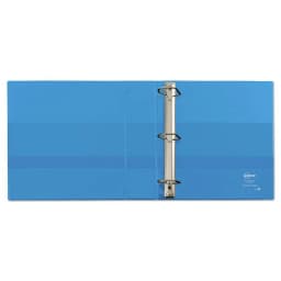 Heavy-Duty Non Stick View Binder With Durahinge And Slant Rings, 3 Rings, 2" Capacity, 11 X 8.5, Light Blue, (5501) | Bundle - Thumbnail 6