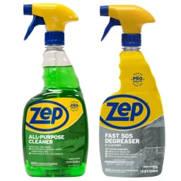 Zep All-Purpose Cleaner 32 oz and Zep Fast 505 Cleaner & Degreaser 32 oz Indoor and Outdoor Cleaning Bundle for Home and Workshop Use - Thumbnail 1
