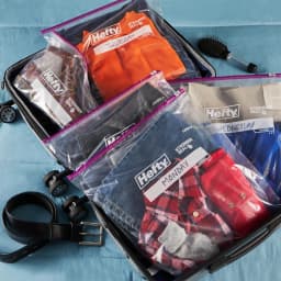 Hefty Slider 2.5 Gallon Jumbo Storage Bags, 10 Count - Thumbnail 4