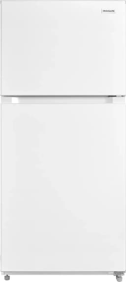 Frigidaire 19 Cu. Ft. Garage Ready Top Freezer Refrigerator, White - Thumbnail 1