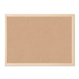 U Brands Cork Bulletin Board with Natural Maple Wood-Style Frame, 17 x 23 inch - Thumbnail 1