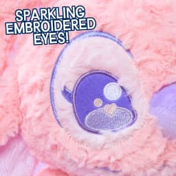 Disney Stitch 14-inch Feeling Rosy Large Angel Plush Toy, Soft Plush with Rosette Fabric, Ages 3 - Thumbnail 3