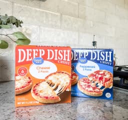 Great Value Deep Dish Pepperoni Pizza, with a Zesty Red Tomato Sauce, 2 Count, 11.2 oz (Frozen) - Thumbnail 8