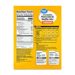 Great Value Complete Pancake & Waffle Mix, Buttermilk, 32 oz - Thumbnail 7