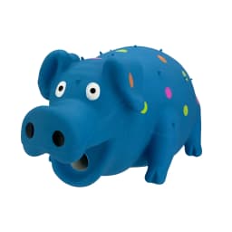 Vibrant Life Multicolor Pig Latex Dog Toy, Chew Level 1 - Thumbnail 1