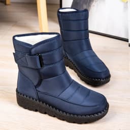 Ablanczoom Snow Boots for Womens: Warm Fur No-slip Winter Woman Ankle Booties - Thumbnail 2