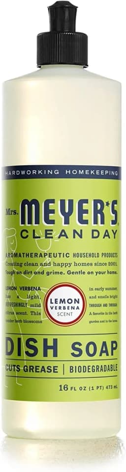 Mrs. Meyer's Liquid Dish Soap Variety, 1 Lemon Verbena, 1 Basil, 1 Honeysuckle, 1 CT - Thumbnail 4