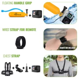 GoPro HERO13 Black Extended Power Bundle (HERO 13) 5.3K60 Ultra HD Action Camera + 2 Extra Enduro Battery + Dual-Battery Charger Hub + Carry Case - Thumbnail 5