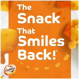 Goldfish Cheddar Cheese Crackers, Snack Packs, 1 oz, 12 Count Multi-Pack Tray - Thumbnail 5