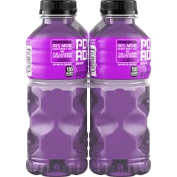 POWERADE Grape Electrolyte Sports Drink Bottles, 20 fl oz, 8 Pack - Thumbnail 10