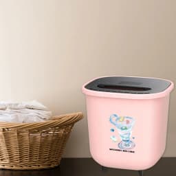 Travel Laundry Machines, Compact Bucket Washers, RV Portable Garment Cleaners Multipurpose 1pc Lightweight Bucket Washing Machine For Camping RV Road - Thumbnail 5