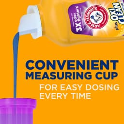 ARM & HAMMER Plus OxiClean Odor Blasters Liquid Laundry Detergent, Fresh Scent, 77 Loads - Thumbnail 9