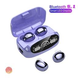 Cross border wireless M32 low latency bass sports dual ear mini sports earplugs tws Bluetooth 5.1 earphones - Thumbnail 1