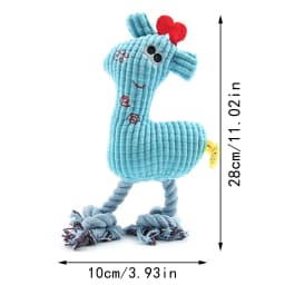 Yuehao Pet Supplies Pet Plush Toys Cats and Dogs Plush Corn Deer Sounding Dog Toys Plush Toys Dog Toys - Thumbnail 2
