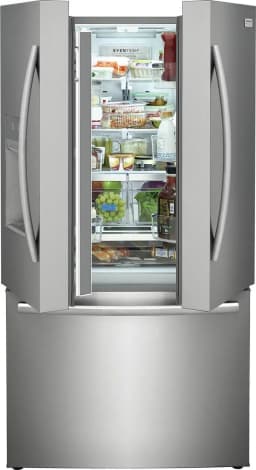Frigidaire Gallery GRFS2853AF 28 Cu. Ft. Standard-Depth French Door Refrigerator, Stainless Steel - Thumbnail 2
