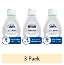 (3 pack) Dawn Free & Clear Power Wash Dish Spray, Dish Soap, Pear Scent Refill, 16oz - Thumbnail 1