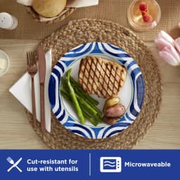 Dixie Ultra Disposable Paper Plates, 10", Multi-Color, 50 Count - Thumbnail 6
