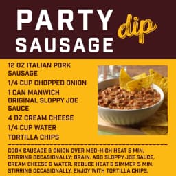 Manwich Original Sloppy Joe Sauce, Canned Sauce, 15 oz - Thumbnail 1