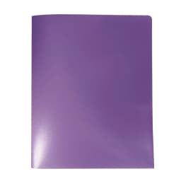 NXUJEUG 2-Pocket Folders, Plastic Folders with Pockets, 1 Pack Heavy Duty Pockets Folder for Document, Letter Size File Folder - Thumbnail 5