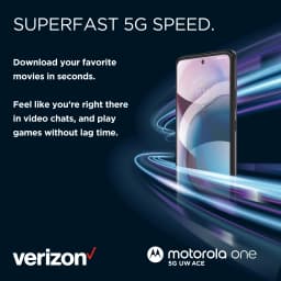 Verizon Motorola One Ace 5G, 64GB, Gray - Prepaid Smartphone [Locked to Verizon Prepaid] - Thumbnail 12