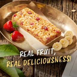 LUNA Berry Bars Strawberry Banana Flavor Fiber Granola Bars, Gluten Free Protein Bars, 6ct - Thumbnail 6
