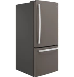 GE GDE21EMKES 21.0 Cu. Ft. Freestanding Bottom Freezer Refrigerator - Thumbnail 3