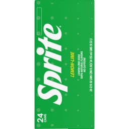 Sprite Lemon-Lime Caffeine Free Soda Pop Cans, 12 fl oz, 24 Pack - Thumbnail 12
