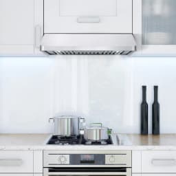 Cosmo 5 Piece Kitchen Appliance Packages with 36" 220/240V Dual Fuel Range 36" Under Cabinet Range Hood 24" Built-in Fully Integrated Dishwasher - Thumbnail 3