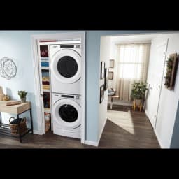 Whirlpool WFW560CHW 4.3 Cu. Ft. White Electric Front Load Washer - Thumbnail 4