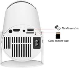 Retro Game Console with Projector, 4K HD Retro Game Projector with 2 Wireless Controllers, HDMI Output, WiFi - Thumbnail 3