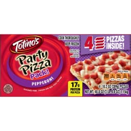 Totino's Party Pizza, Pepperoni, Thin Crust, 17g Protein, 40.8 oz, 4 Count (Frozen) - Thumbnail 15