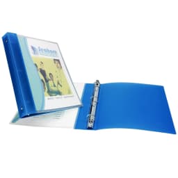 Avery Flexible Binder, 0.5 in. Ring, Blue (17670) - Thumbnail 2