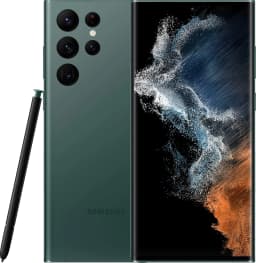 Restored Samsung Galaxy S22 Ultra 5G SM-S908U1 128GB Green (US Model) - Factory Unlocked Cell Phone (Refurbished) - Thumbnail 3