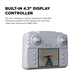 Vivitar SkyTrek GPS Foldable Aerial Drone for Adults with 1080p Camera, 2.8" Live Video Controller & Brushless Motor - Thumbnail 8