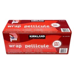 Kirkland Signature Plastic Food Wrap, 12 in x 3,000 ft - Thumbnail 2