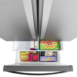 Kenmore 20.3 Cu. ft. Capacity Counter-Depth French Door Refrigerator and Freezer with Ice Maker, Stainless Steel - Thumbnail 25