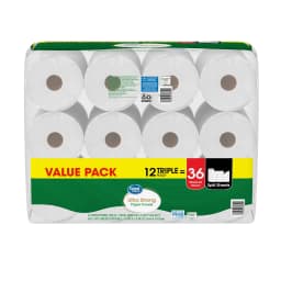 Great Value Ultra Strong Paper Towels, White, 12 Triple Rolls - Thumbnail 8