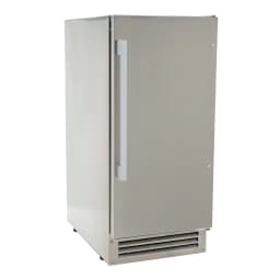 Avanti ELITE Series Outdoor Commercial Built-In Ice Maker, 50 lb. Capacity, in Stainless Steel (OIM1550U3S) - Thumbnail 1