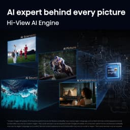 Hisense 65" U6 Pro Series Mini-LED 4K UHD HDR Gaming AI Smart VIDAA TV (65U6SV Pro, 2026 New) - Hi - QLED, Native 144Hz - Thumbnail 7