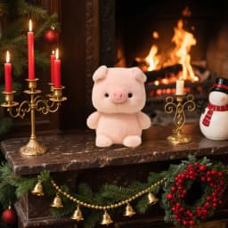 ToysYGift Pig Stuffed Toy, Stuffed Pig Plushie Toys, Birthday Christmas Valentine's Day Gifts - Thumbnail 5