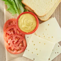 Great Value Swiss Deli Style Sliced Cheese, 8 oz Package 12 Slices - Thumbnail 2