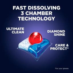 Finish Quantum Infinity Shine 70ct, Dishwasher Detergent Tabs - Thumbnail 3